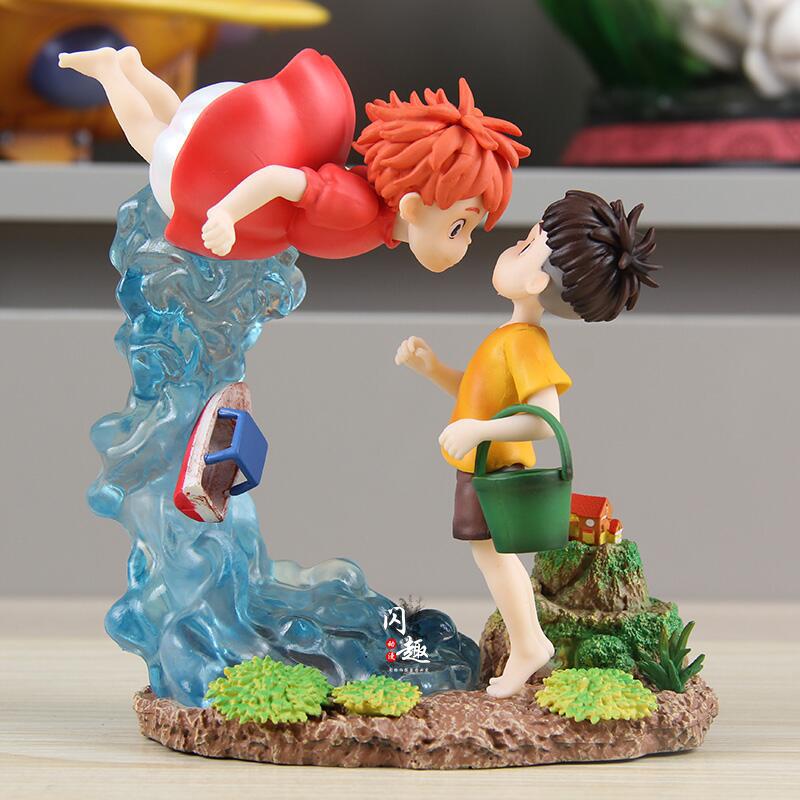 Ponyo On The Cliff Ghibli Figures