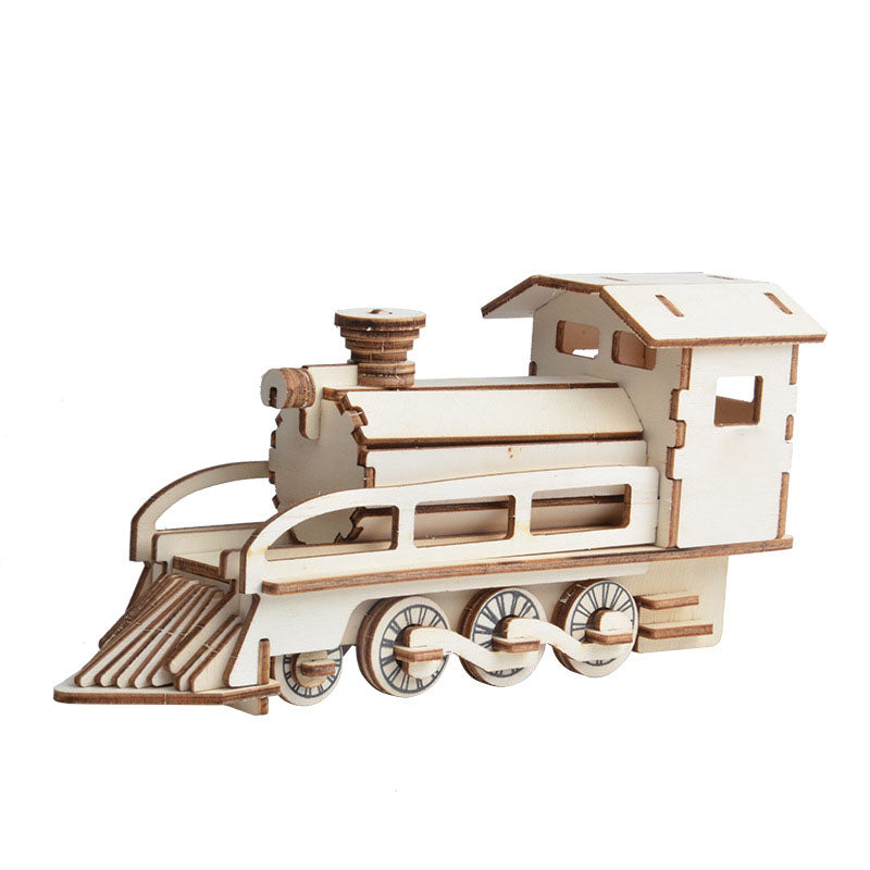 Wooden Train 3D Puzzle