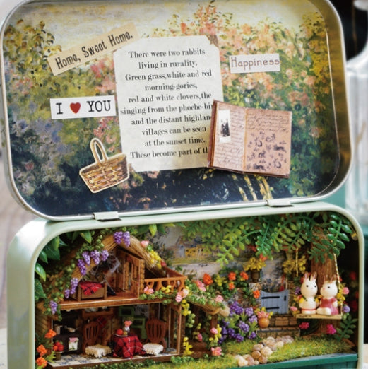 Countryside Notes Box Theatre LED DIY Miniature