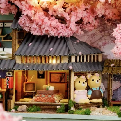 Sakura Land Box Theatre LED DIY Miniature