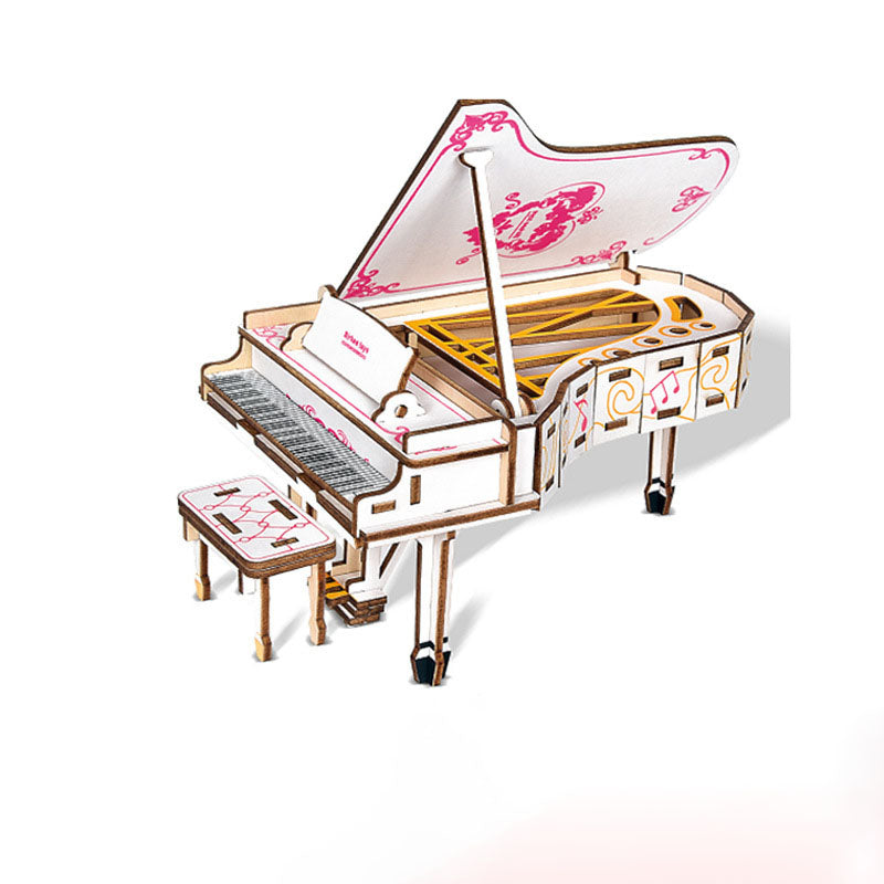 Wooden Piano 3D Puzzle