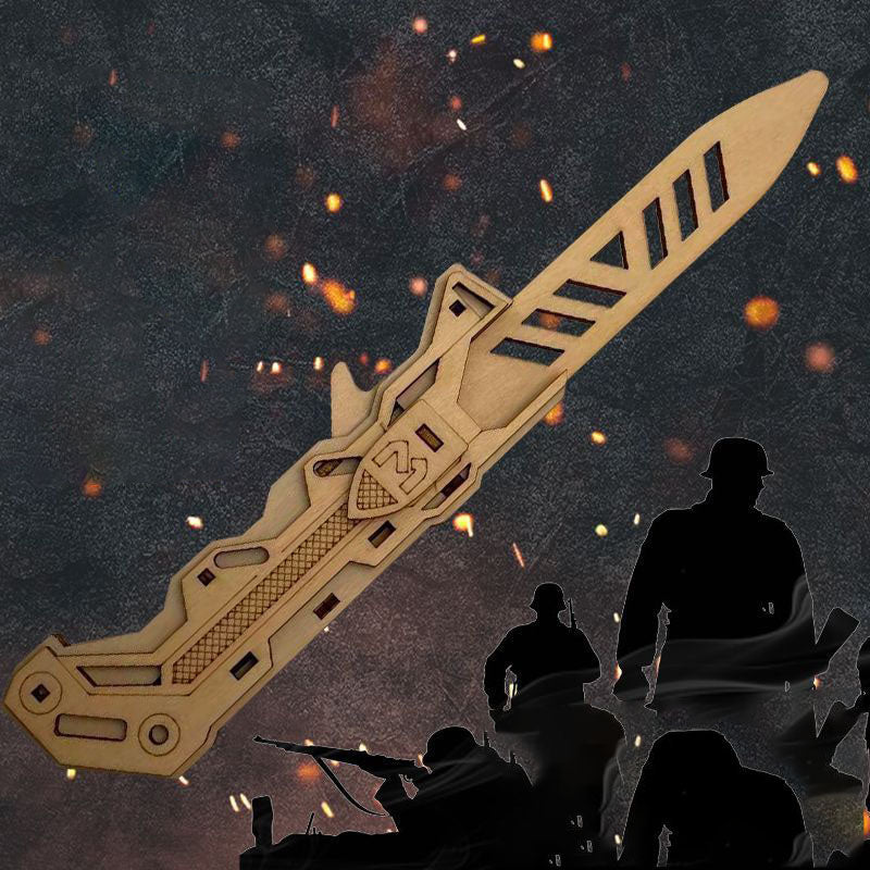 Wooden Knife Series 3D Puzzle