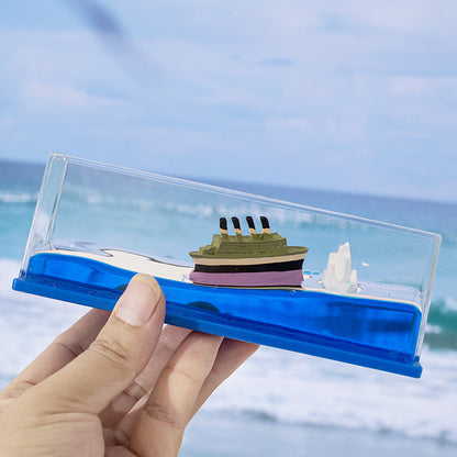 Unsinkable Cruise Ship Bottle Decoration