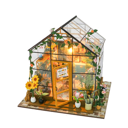 Sunshine Garden Booknook LED DIY Miniature