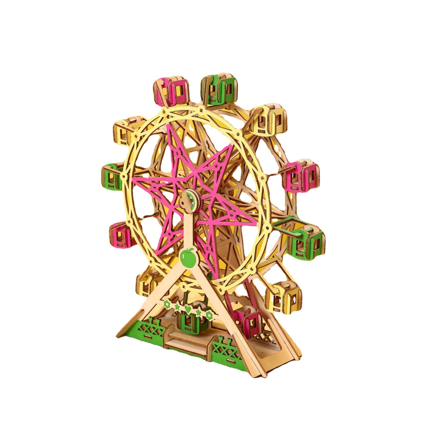 Wooden Ferris Wheel 3D Puzzle