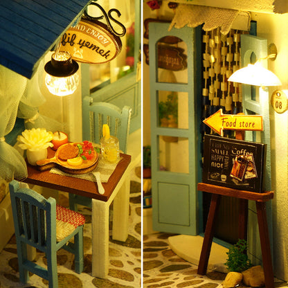 Sea Breeze Booknook LED DIY Miniature