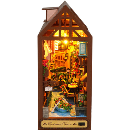 Faiytale Town Booknook LED DIY Miniature