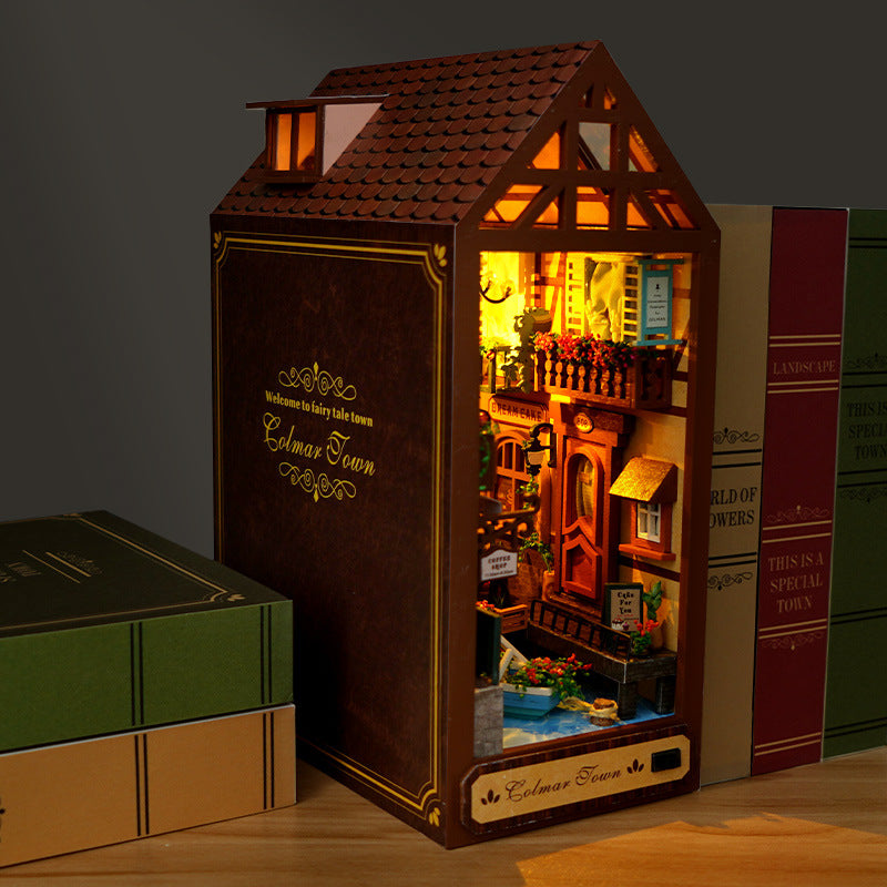 Faiytale Town Booknook LED DIY Miniature