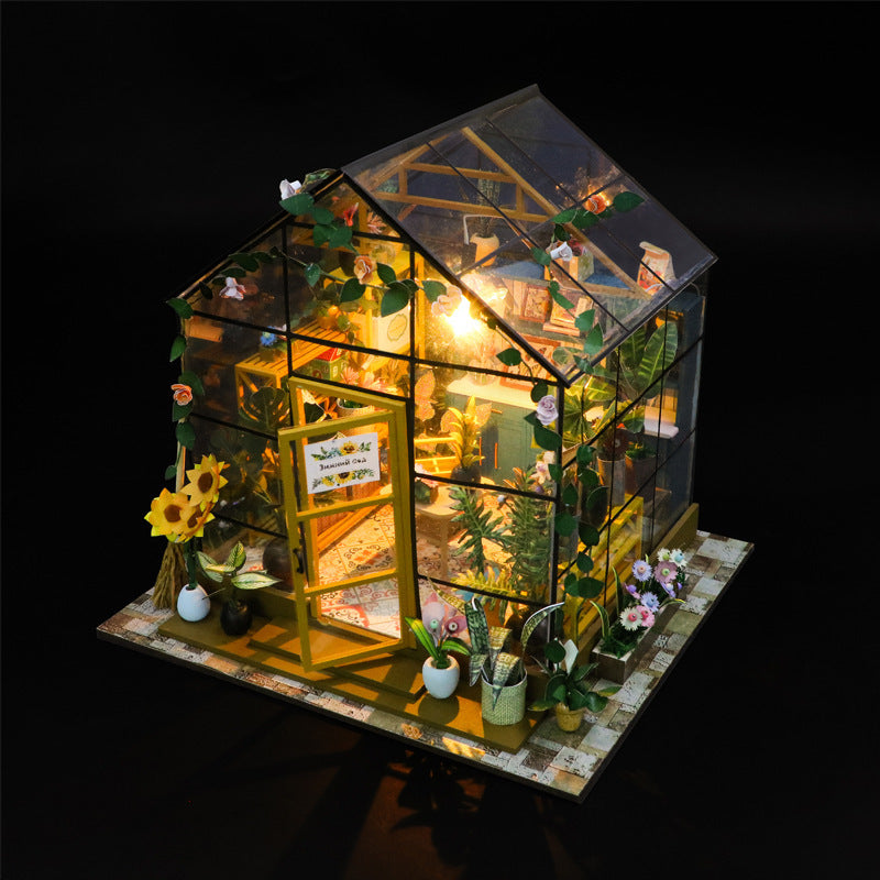 Sunshine Garden Booknook LED DIY Miniature