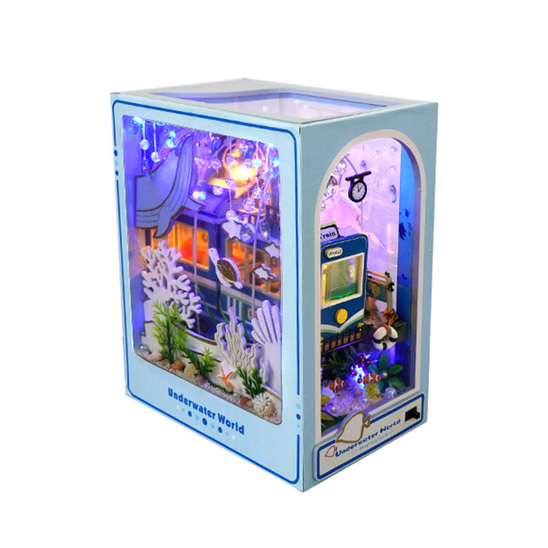 Underwater World Booknook LED DIY Miniature