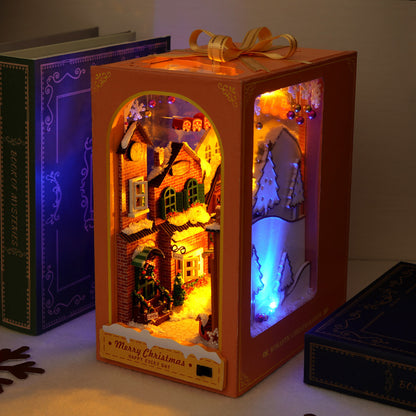 Christmas Booknook LED DIY Miniature