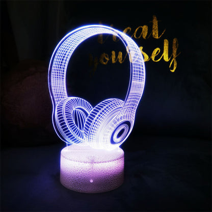 3D Visual Color-Changing Ornaments Desktop Decor