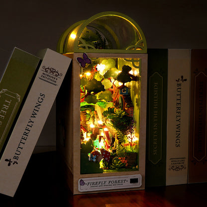 Firefly Forest Booknook LED DIY Miniature