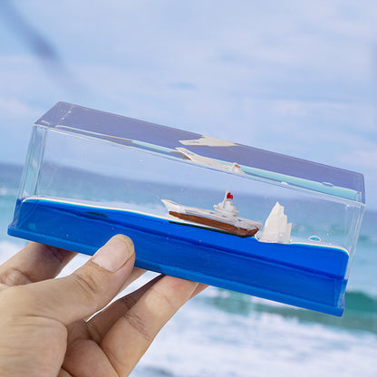 Unsinkable Cruise Ship Bottle Decoration