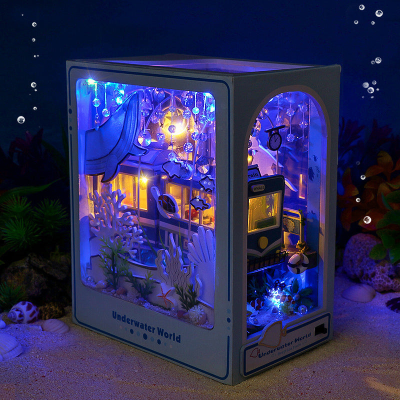 Underwater World Booknook LED DIY Miniature