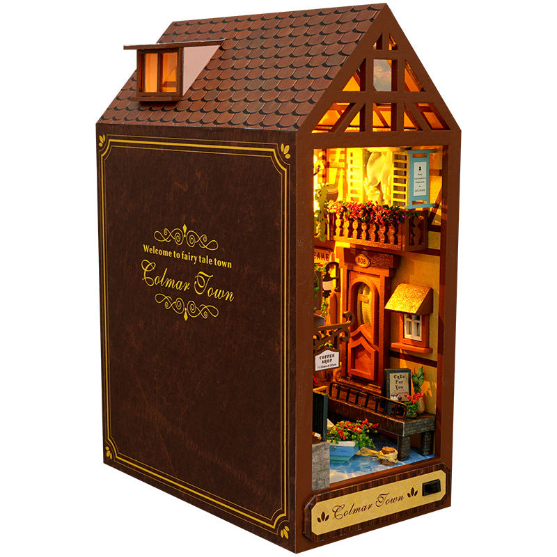 Faiytale Town Booknook LED DIY Miniature