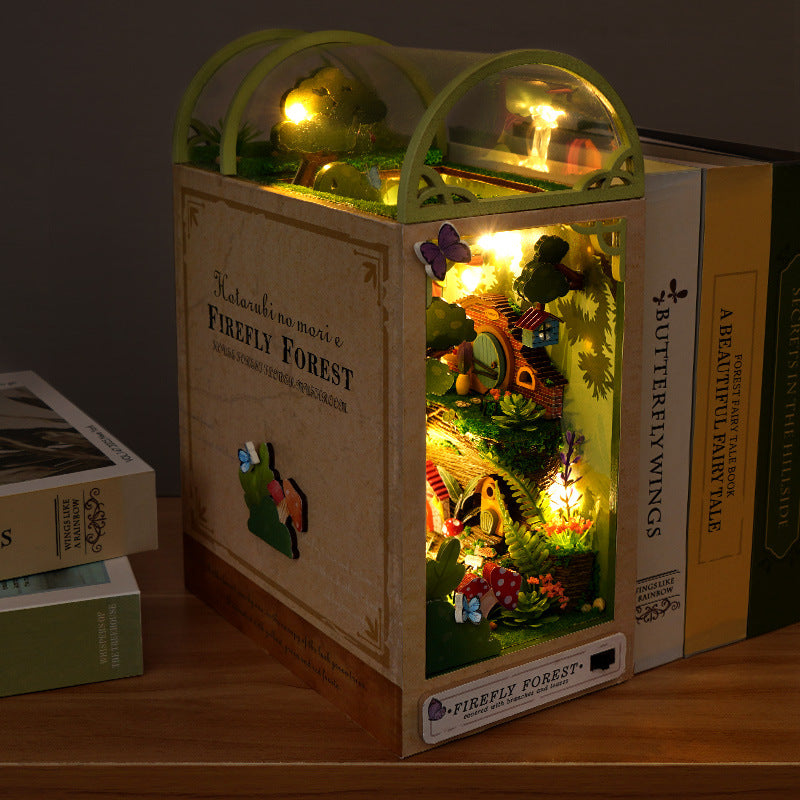 Firefly Forest Booknook LED DIY Miniature