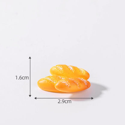 Resin Food Figures Set (22 pieces)