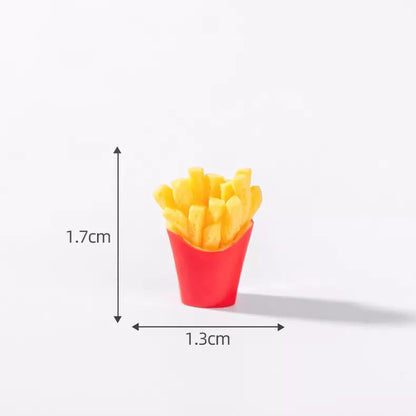 Resin Food Figures Set (22 pieces)