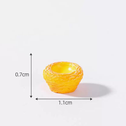 Resin Food Figures Set (22 pieces)