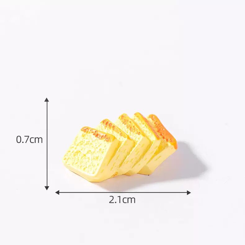 Resin Food Figures Set (22 pieces)