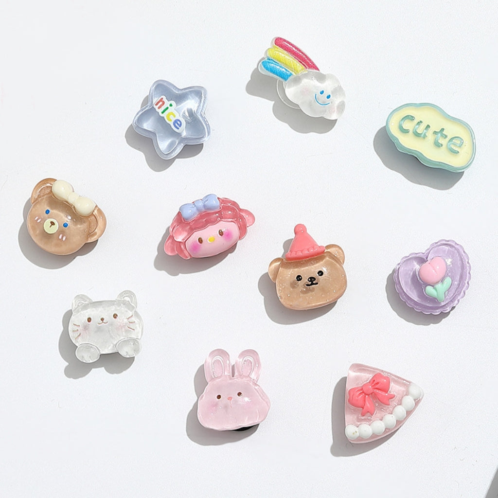 Clog Charms Set --- [Add to your cart with the numbers that you claim in the live]