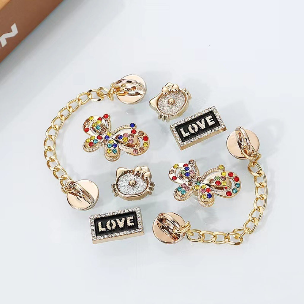 Clog Charms Set --- [Add to your cart with the numbers that you claim in the live]