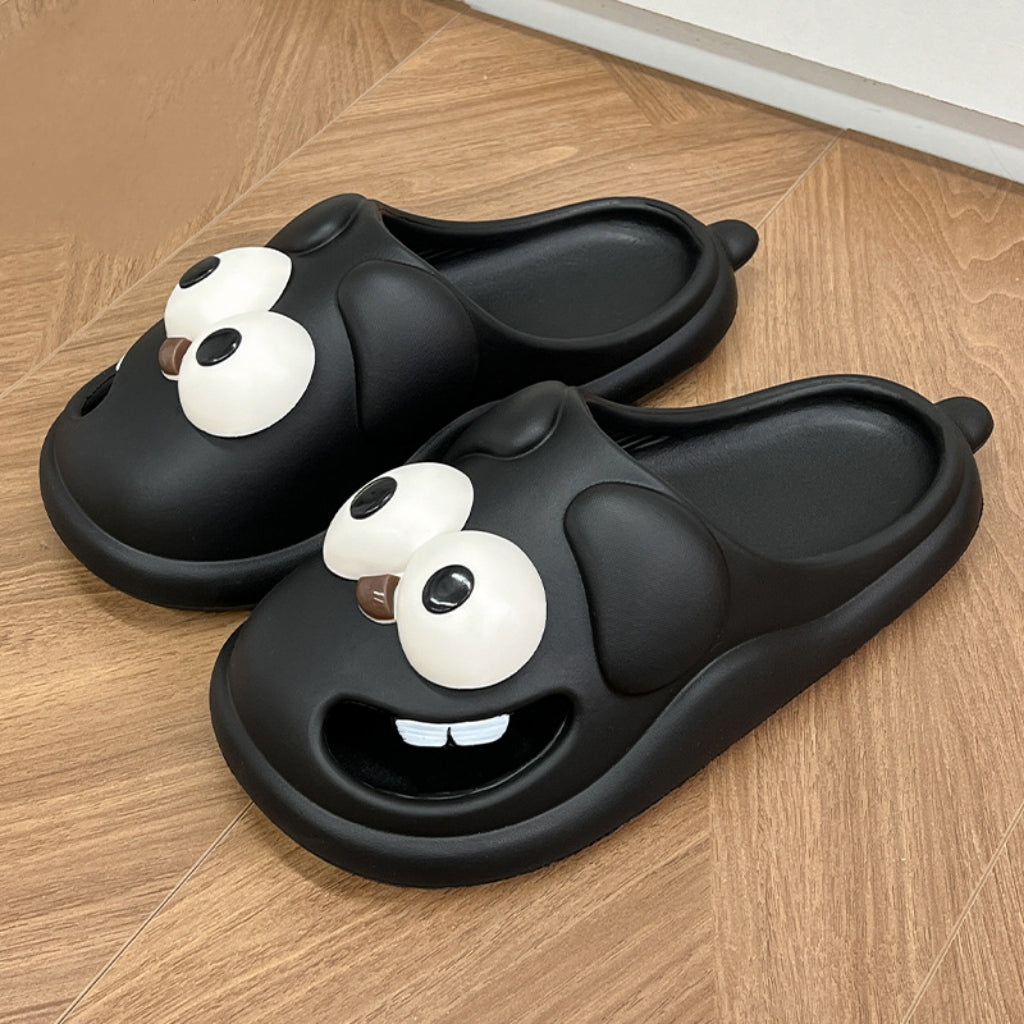 Soft Unisex-Adult Classic Clog Puppy Slippers (Size: 5.5-8)