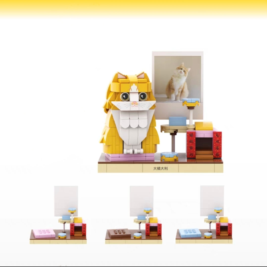 Customize Lego Cat Minifigures Collection Gifts