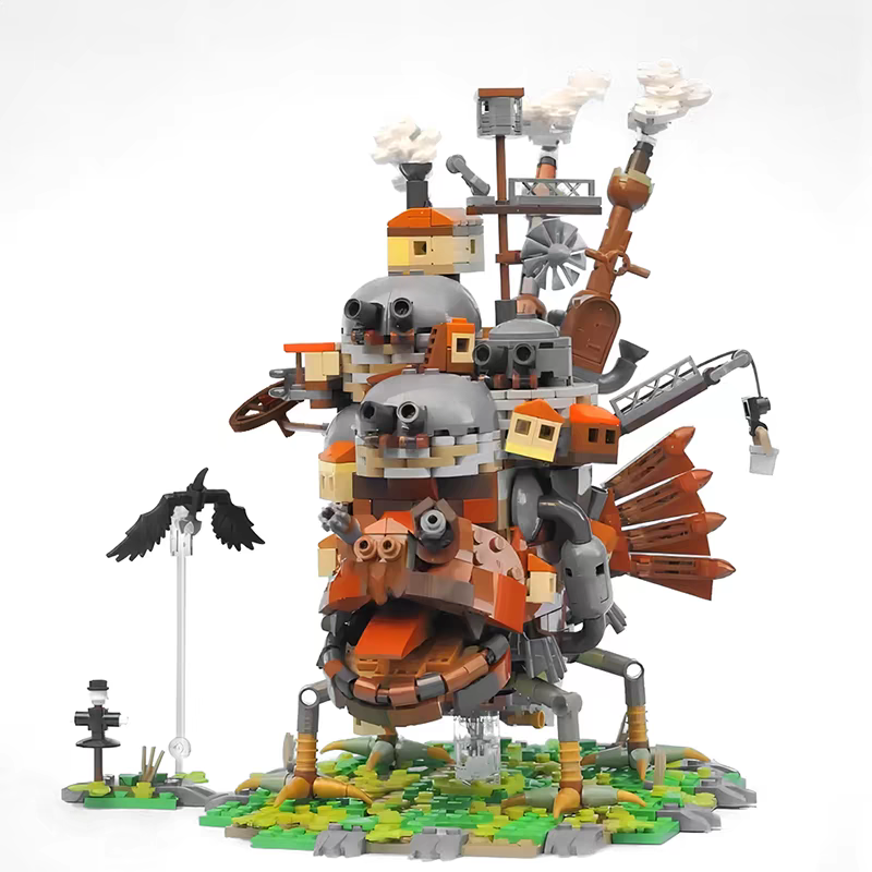 Howl's Moving Castle Lego Brick Figure