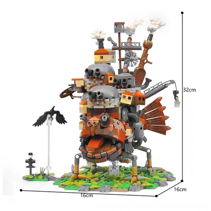 Howl's Moving Castle Lego Brick Figure