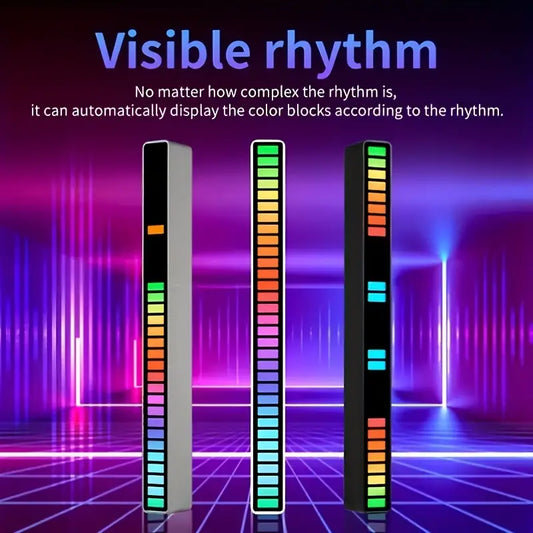 RGB Colorful Sound Rhythm Lightings