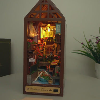 Faiytale Town Booknook LED DIY Miniature